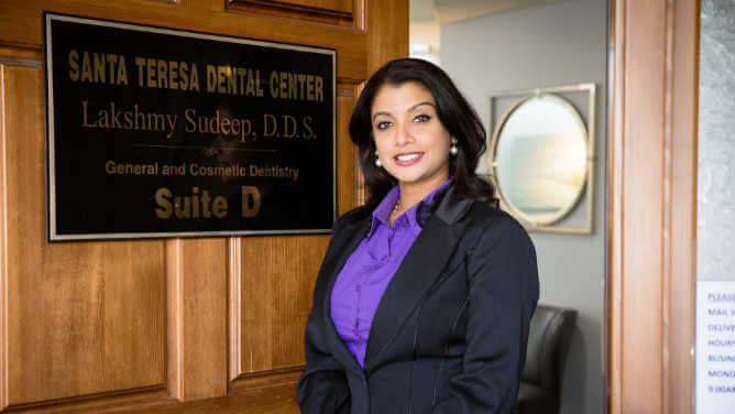 Sunnyvale dentist Doctor Lakshmy Sudeep
