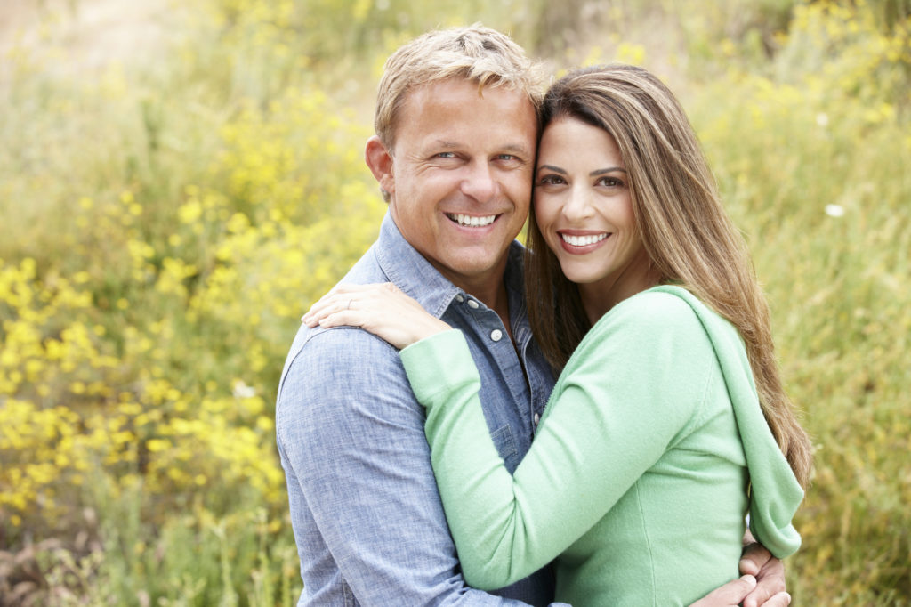 couple smiling after visiting Sunnyvale Family and Cosmetic Dentistry