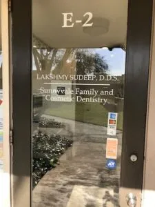 Sunnyvale Family and Cosmetic Dentistry front door
