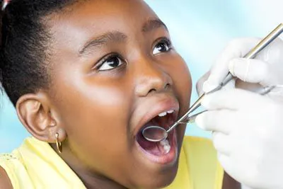 young girl receiving children's dental services at Sunnyvale Family and Cosmetic Dentistry